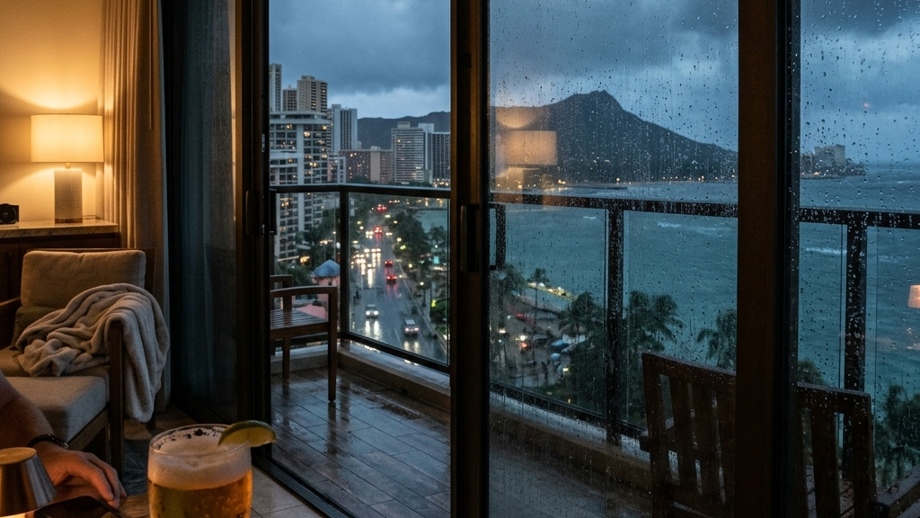 エルニーニョで「蒸し暑い雨のハワイ」？出不精夫婦の「悪天候を100%楽しむ」無敵の滞在術