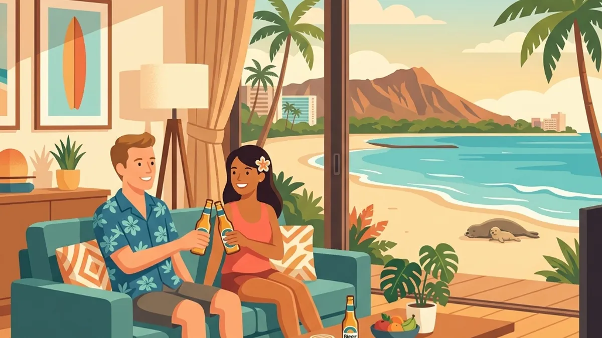 カイマナビーチにモンクアザラシ出産シーズン到来。45m近づくな令を出不精夫婦は完全無視できる理由