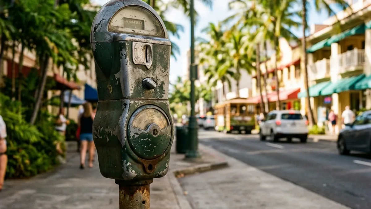 ハワイの『壊れたパーキングメーター』問題。私たちが絶対にレンタカーを借りない理由