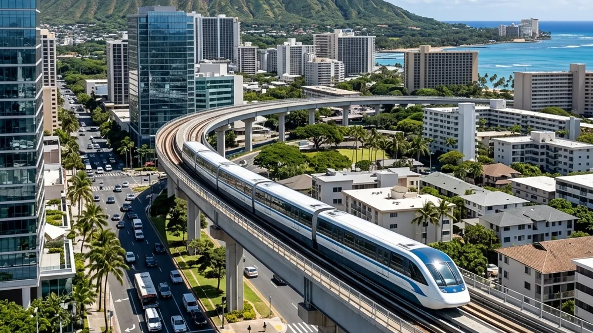 ハワイの巨大鉄道プロジェクト『Skyline』。ワイキキに直結しないなら私たちには無価値？