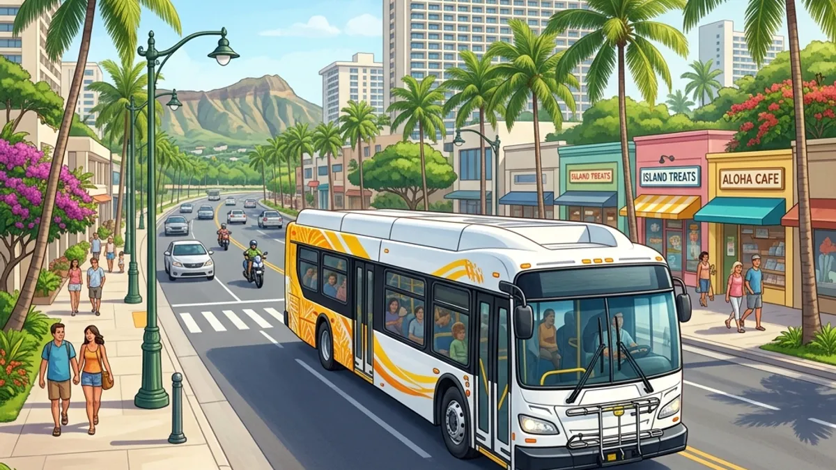 ハワイのザ・バス(TheBus)が7月1日値上げ ― 現金大人$3.25・7日パス$45に、レンタカーを借りない私たちの受け止め