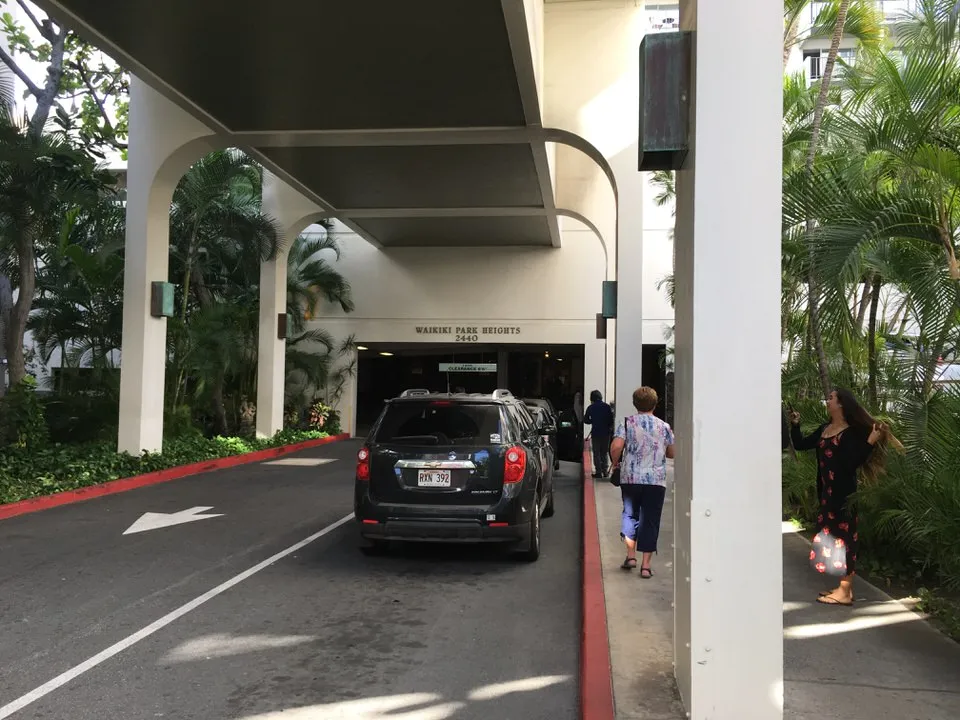 ハイズへ続く通路
