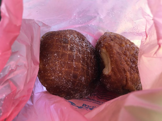 ホカホカのマラサダ