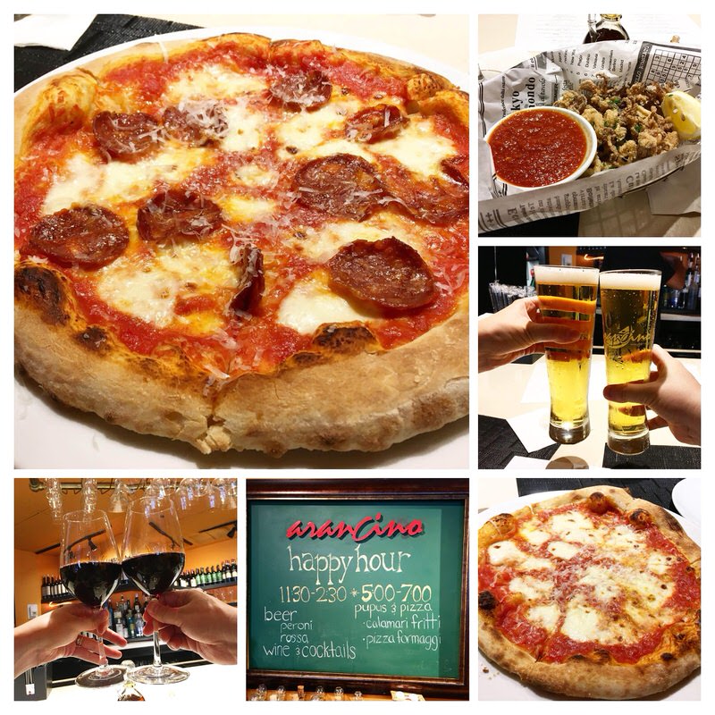 ピザが美味しい！アランチーノ・ディ・マーレでハッピーアワー！