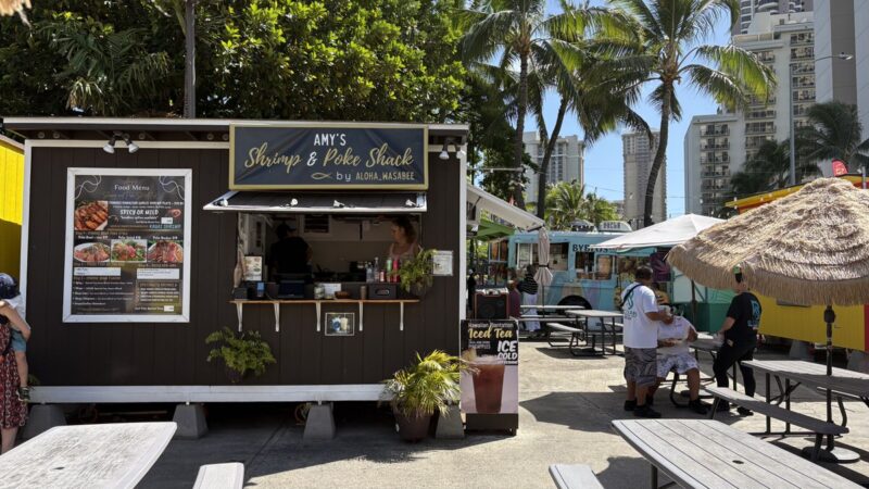 Amy's Shrimp and Poke Shackのフードトラック