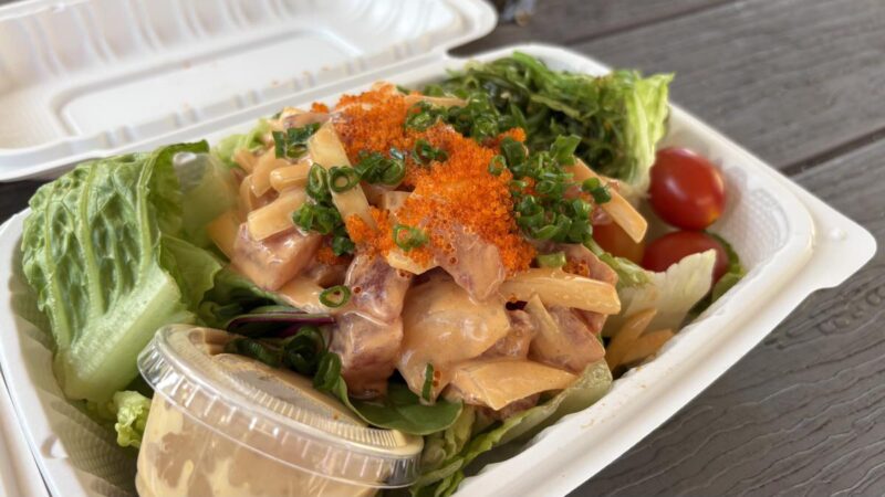 スパイシーポケサラダ