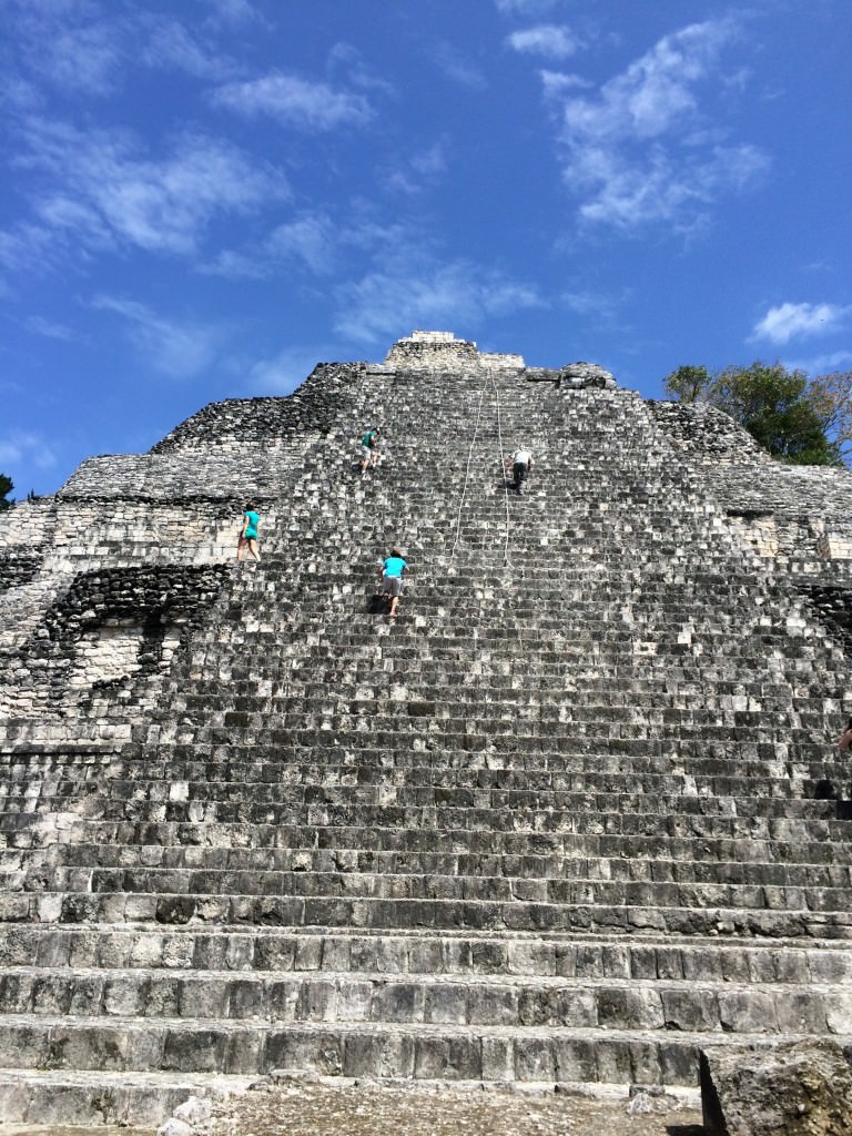 ベカン遺跡に登る