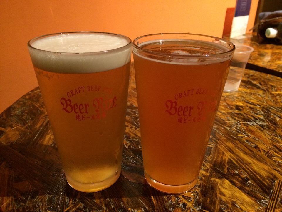ヘリオスビール シークワーサーホワイトエールとスルガベイ Imperial IPA