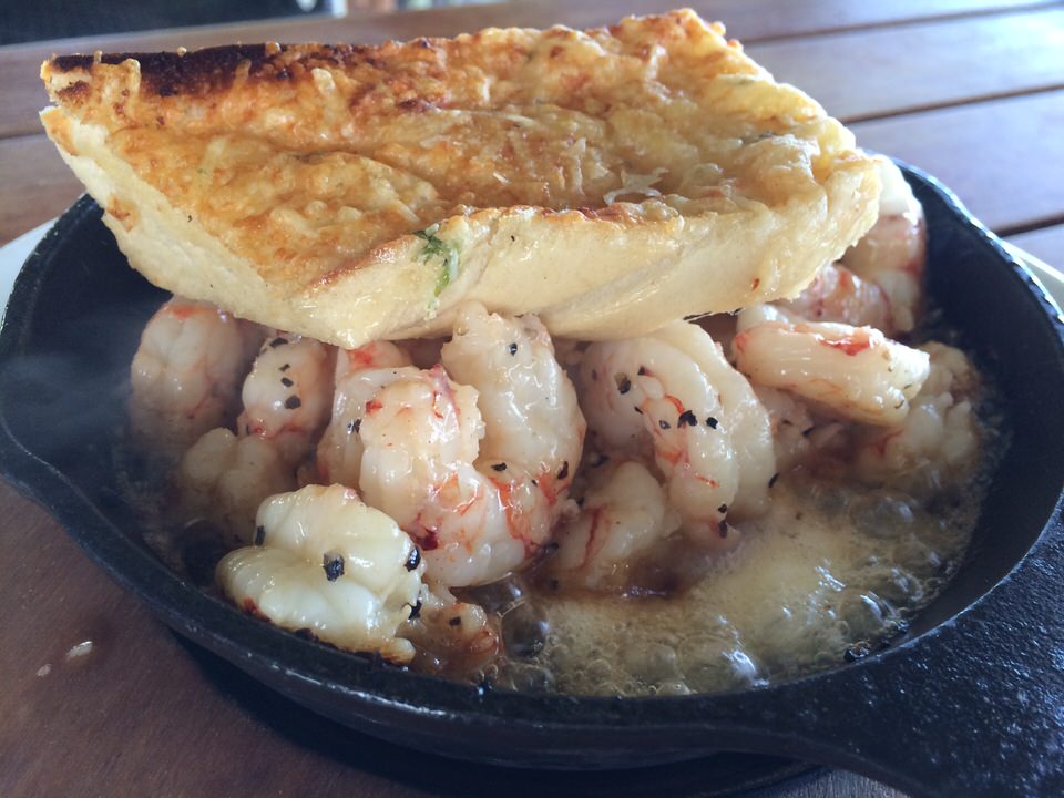 おかわり Sizzling Shrimp