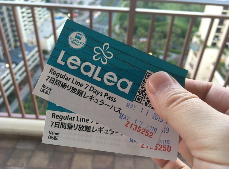 1週間券(7日間乗り放題レギュラーパス)