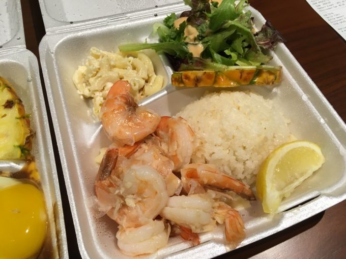 ファイブスターシュリンプのガーリックシュリンプ 14.99ドル