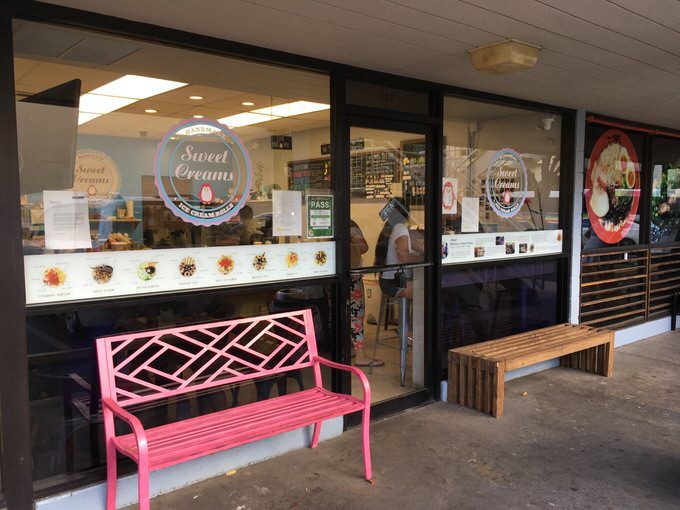 スイートクリーム ハワイのお店外観