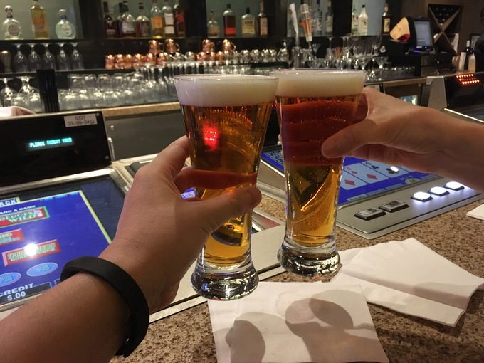 5ドルのBallast Point Sculpin IPAで乾杯！