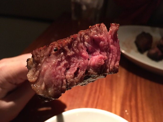 熟成の香りがしっかりするデルモニコ