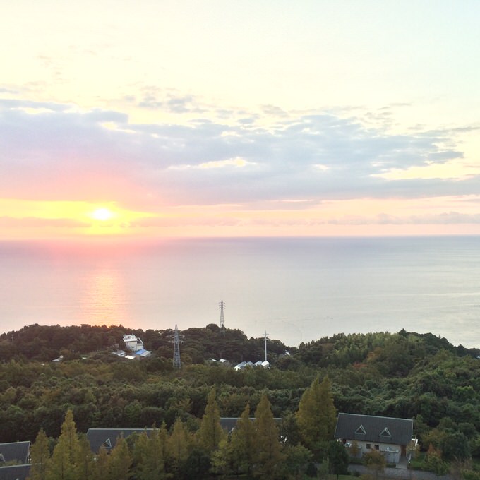 ヒルトン小田原の部屋からの景色