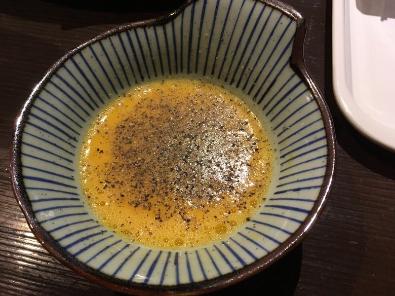 出来上がったしゃぶしゃぶのつけダレ