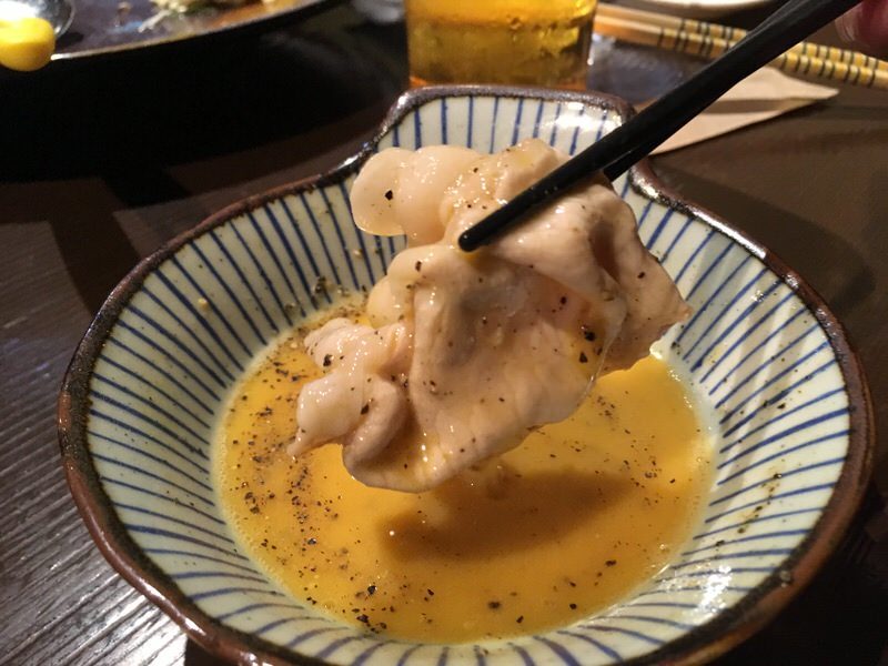 すき焼きのように食べるアグーロース