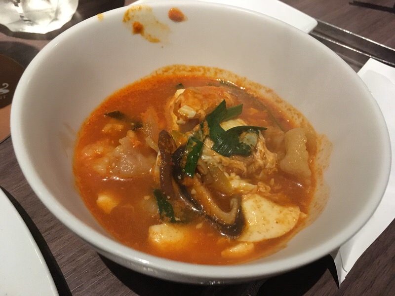 島豆腐のスンドゥブチゲ