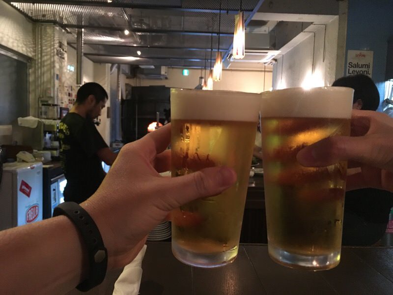 ハートランド生で乾杯！