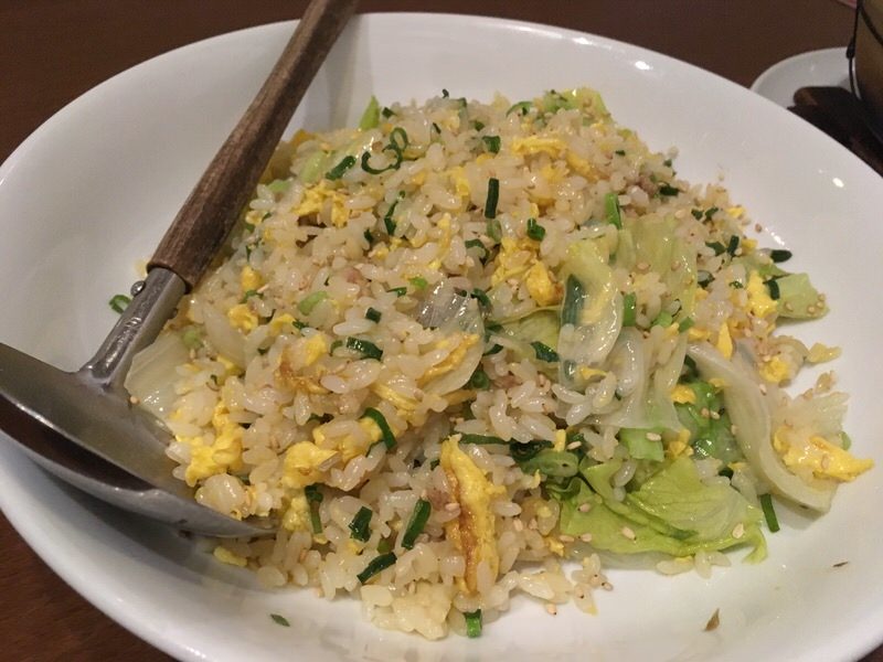 生菜蛋炒飯 (レタス玉子炒飯) 840円