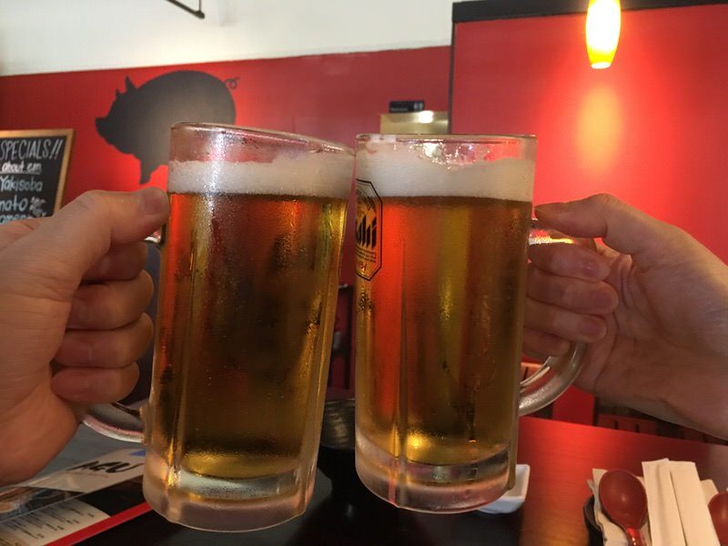 アサヒドラフト 6ドルで乾杯!