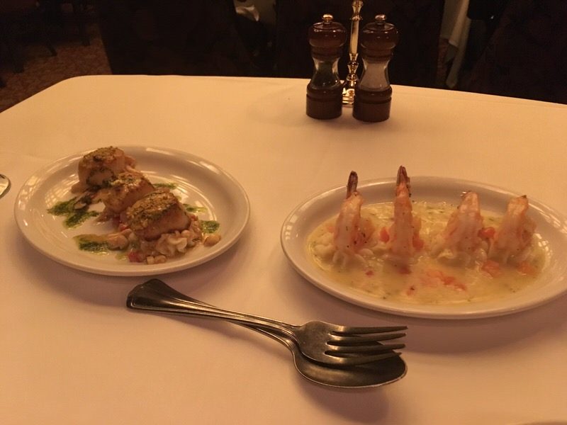 海老と帆立の前菜