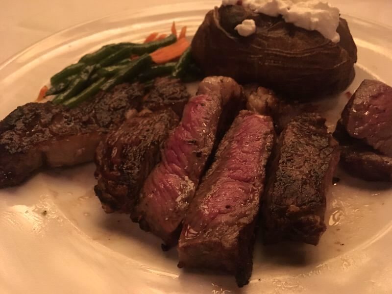 焼き直してもらったデルモニコ