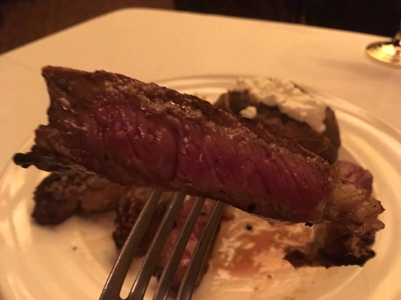 好みのミディアムになったデルモニコ