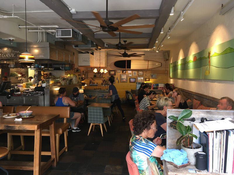 ヘブンリー アイランド スタイルの店内その１