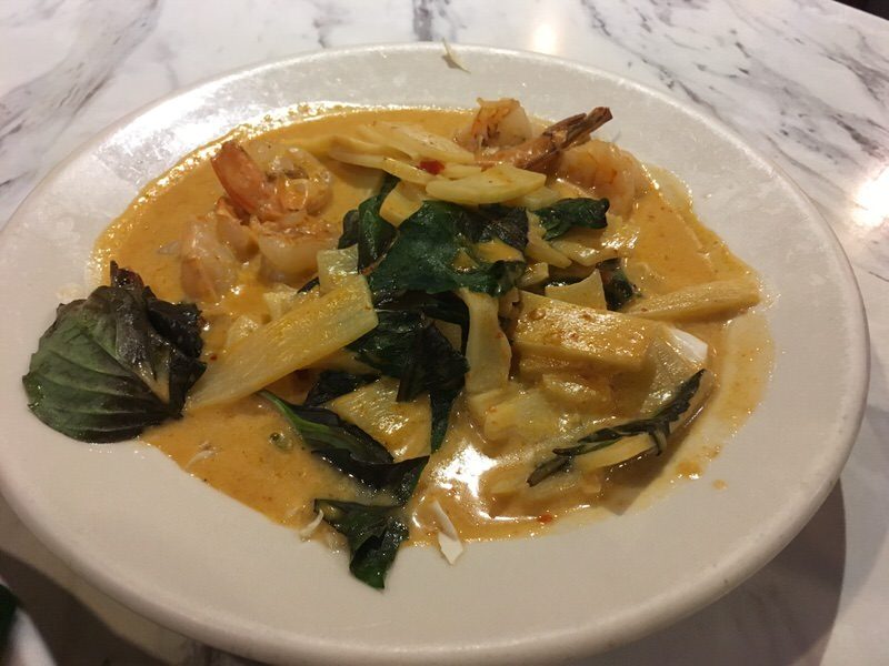 40. Siam Jungle Curry (Evil Curry) with Shrimp 14.99ドル