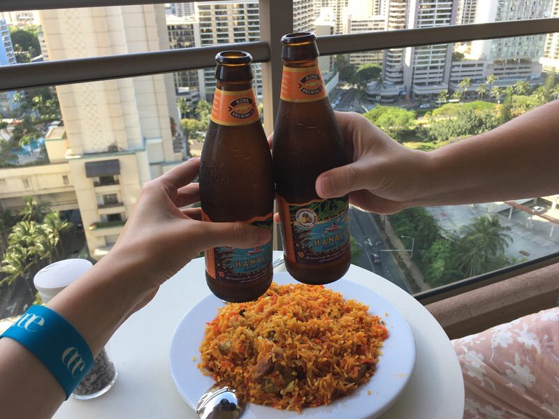 ラナイで乾杯！