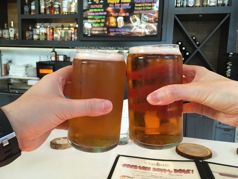 5ドルの生ビールで乾杯!