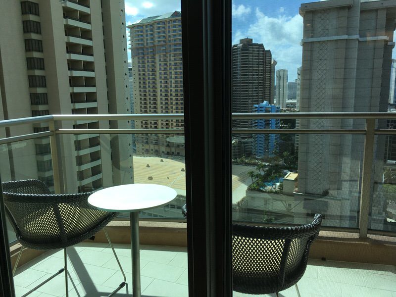 ラナイとラナイからのビュー