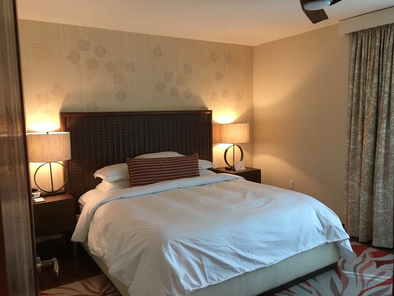 キングサイズのベッド