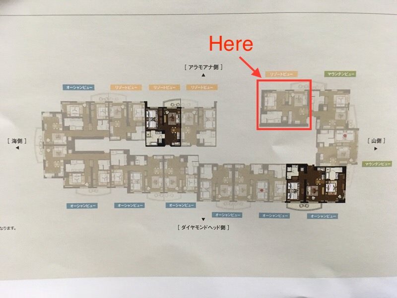 ザ・グランド・アイランダーのフロア見取り図