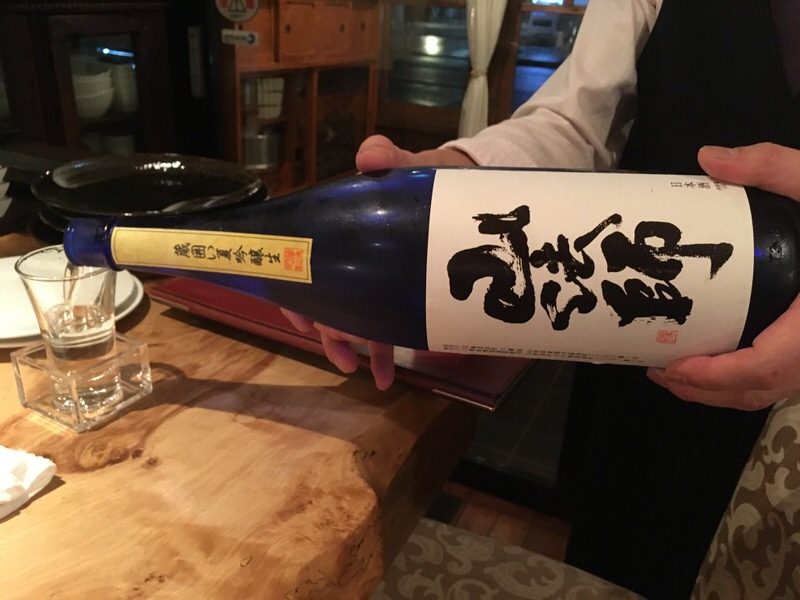 蟹には日本酒！ 山法師