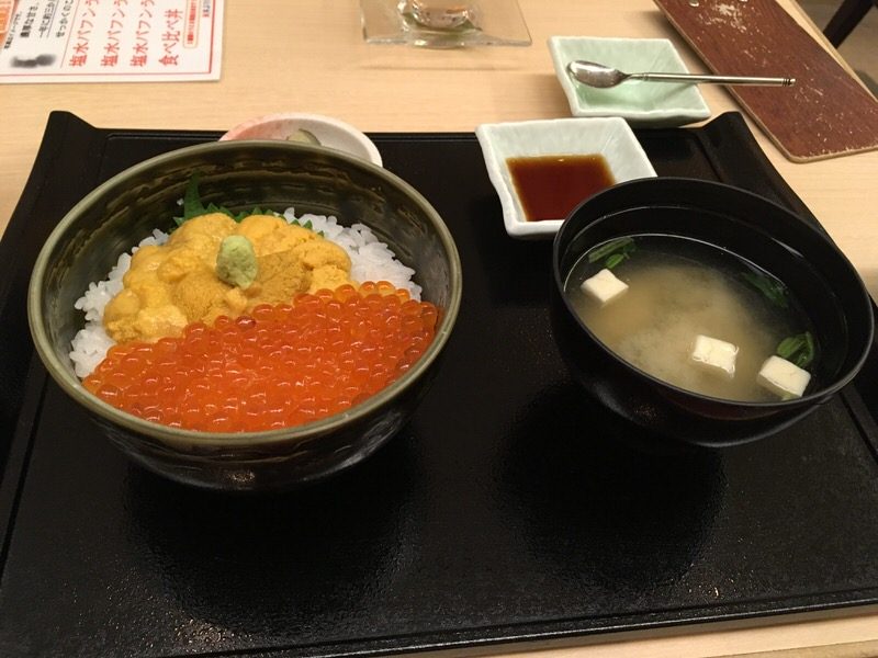 生うにといくら丼 3,780円