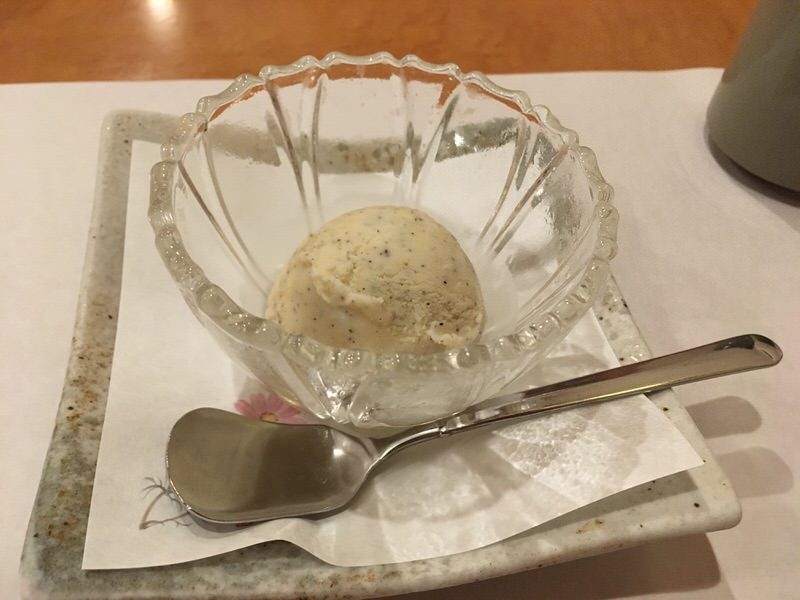 北海道産黒千石豆のアイスクリーム