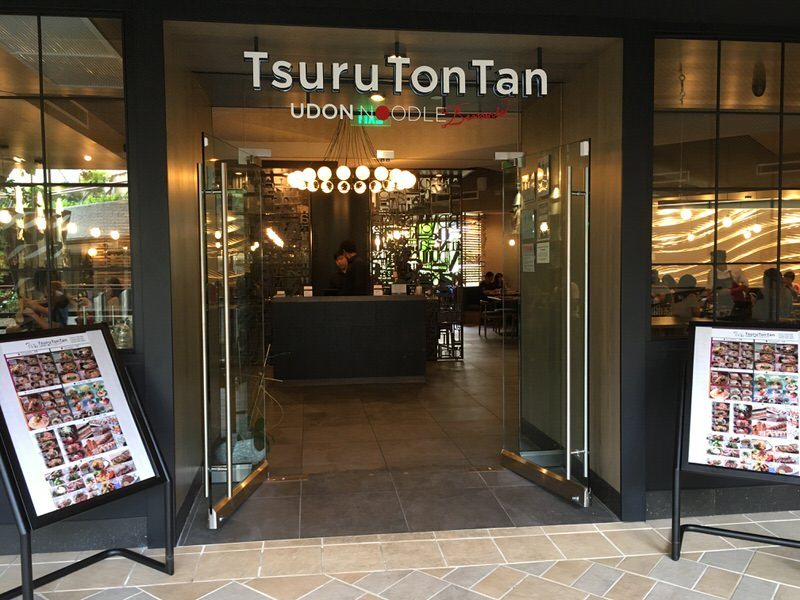 つるとんたん ハワイのお店入口