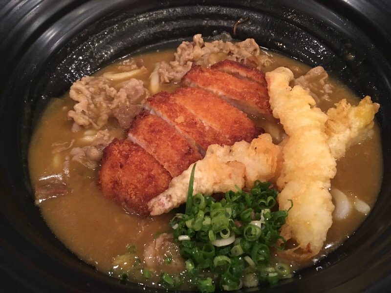 カレー三昧のおうどん TURUTON CURRY DULUXE 22ドル