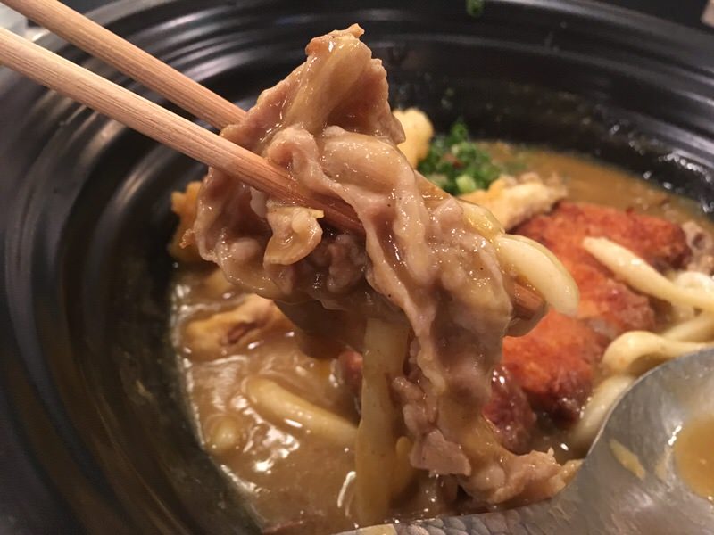 カレー三昧のおうどんのしゃぶにく