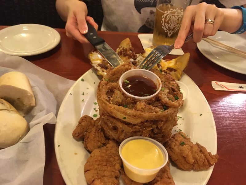 ハーフなのに巨大なオニオンローフ