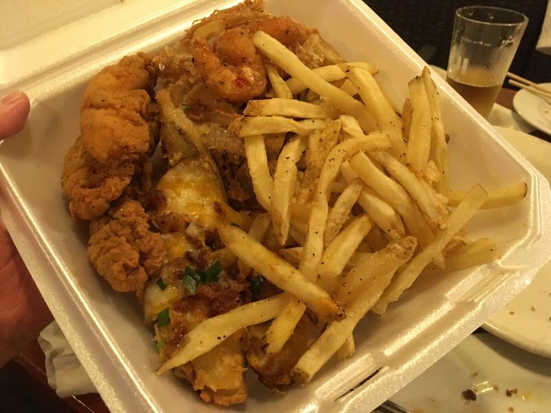 お持ち帰りとなった揚げ物達