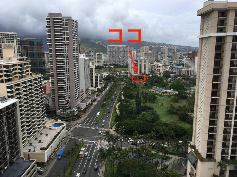 トニーローマ ワイキキの場所