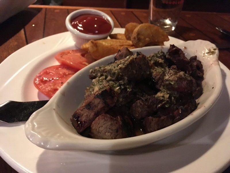 ガーリックステーキ 55ドル