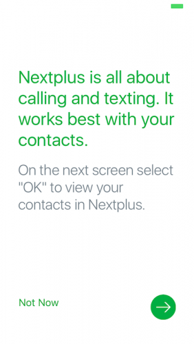 NextPlusでアメリカの電話番号を取得する手順 その12