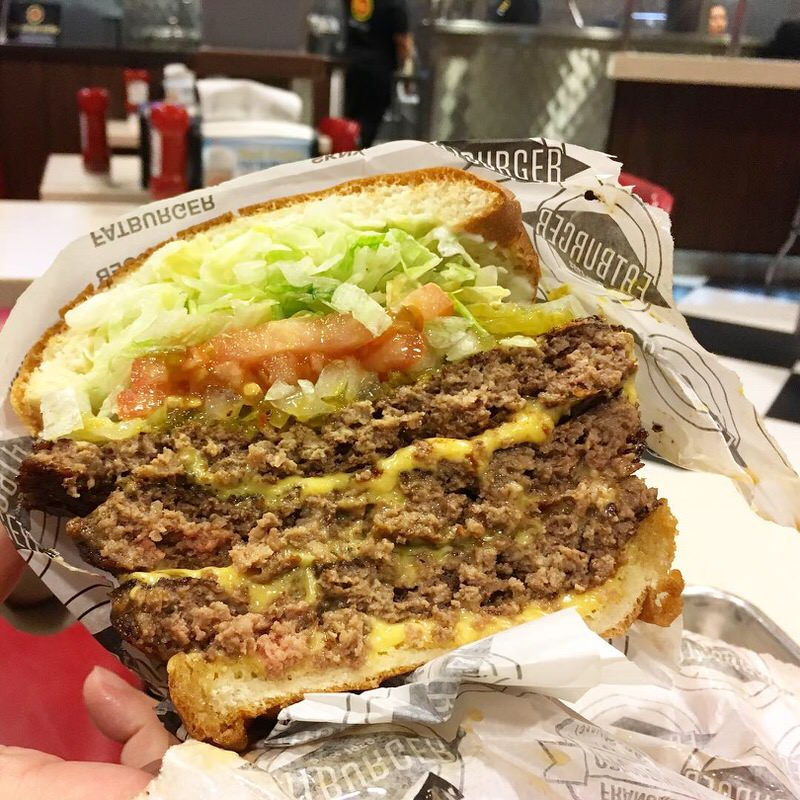 THE FATBURGER XXXL 17ドル