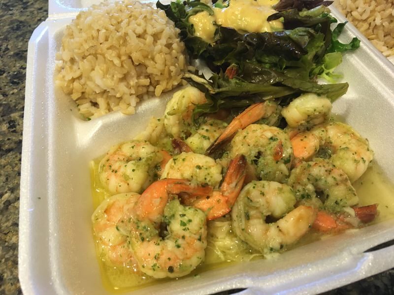 Garlic Pesto Shrimp $11.25