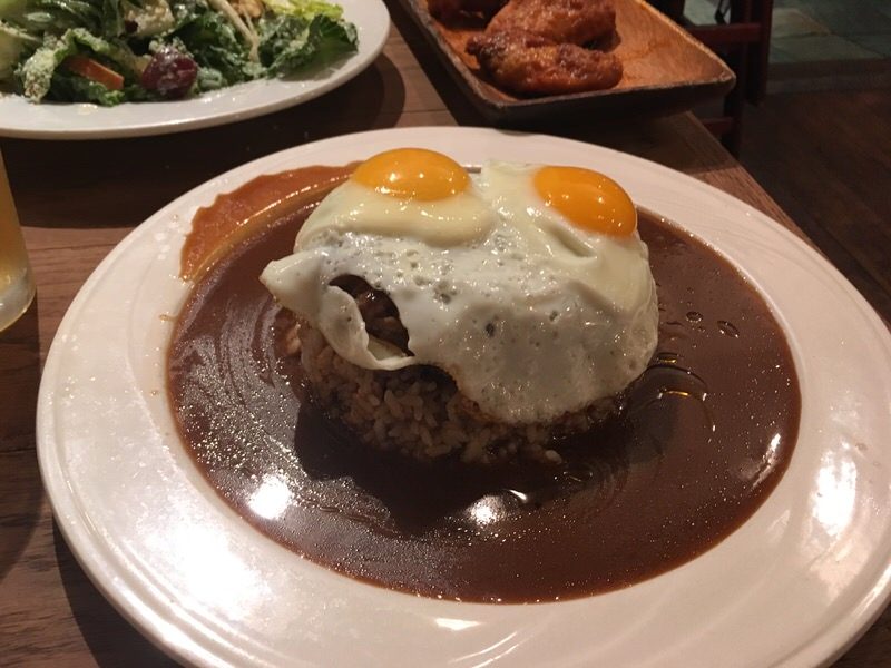 KOBE-STYLE BEEF プレミアム・ロコモコ 19.00ドル
