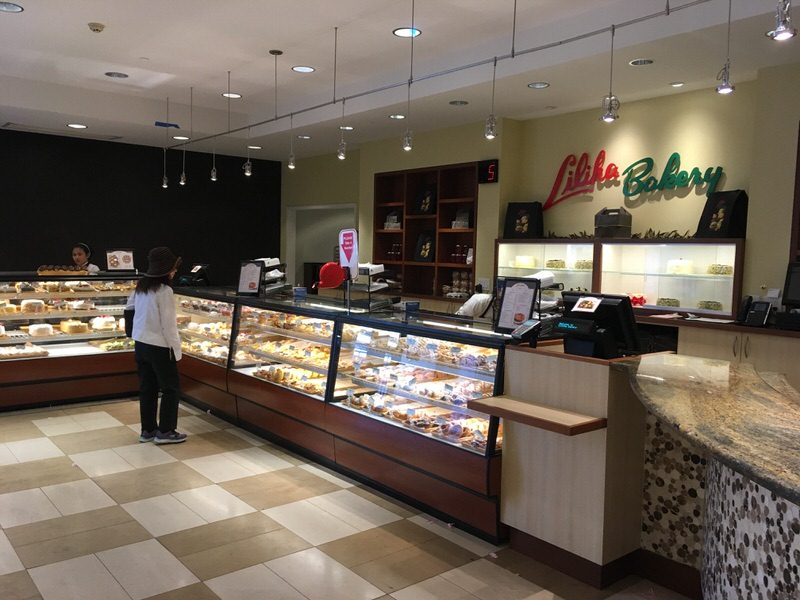 リリハベーカリーのベーカリー売り場